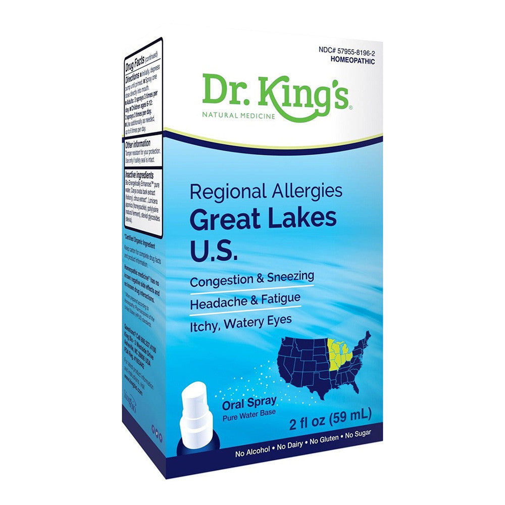 Dr Kings Regional Allergies Great Lakes Us, 2 Oz